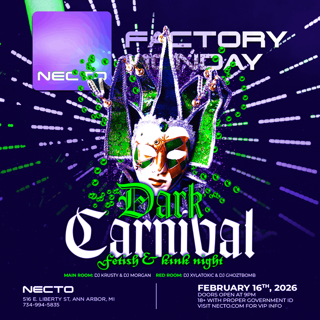 Dark Carnival: Fetish & Kink Night | Feb 16, 2026 | Necto