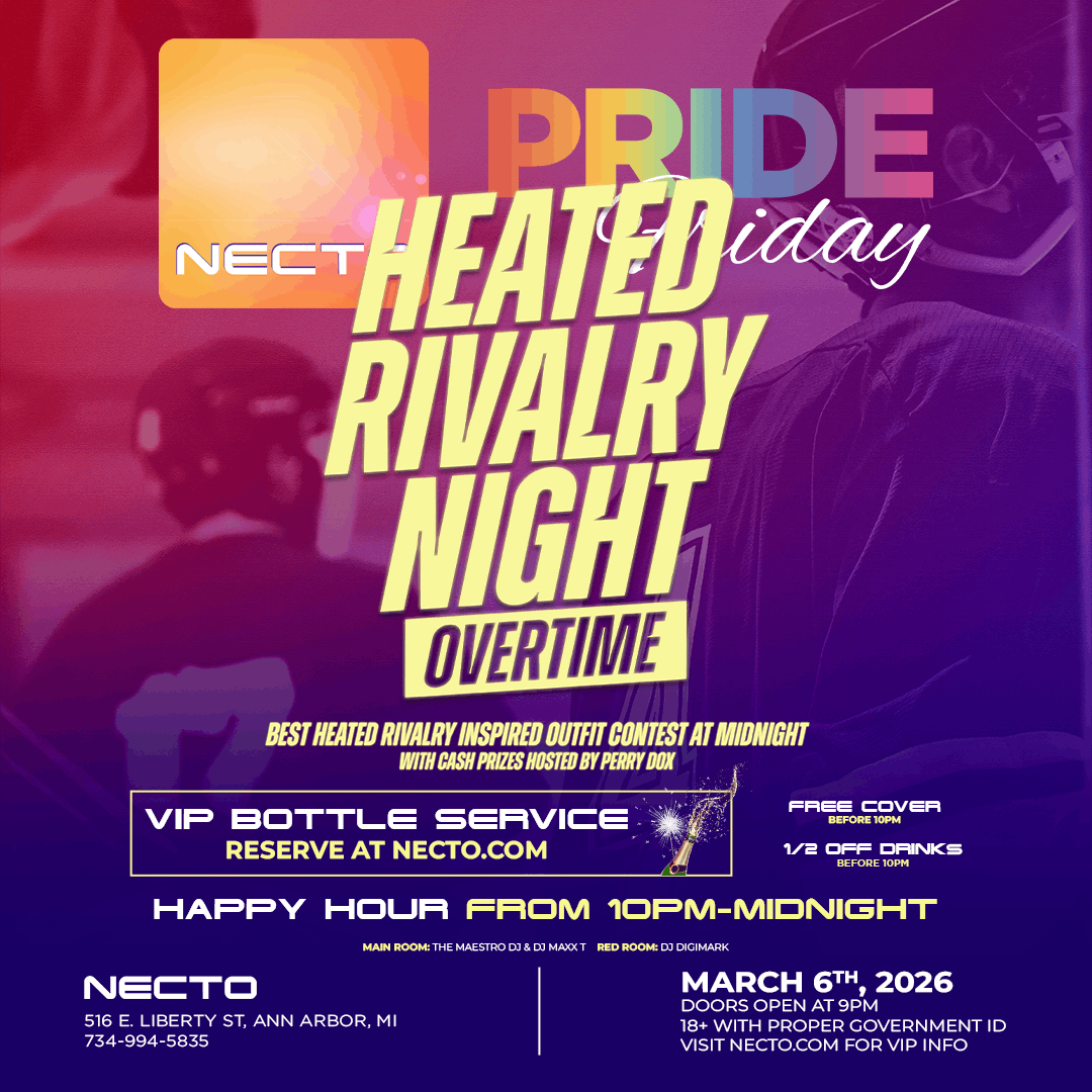 Heated Rivalry Night - Overtime | Mar 06, 2026 | Necto Nightclub